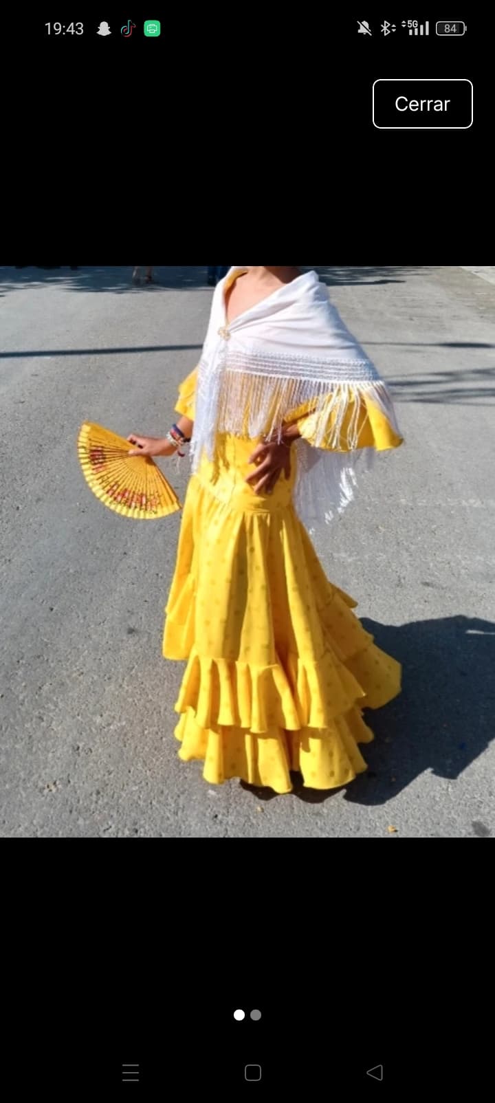 Traje de flamenca infantil - Foto 1