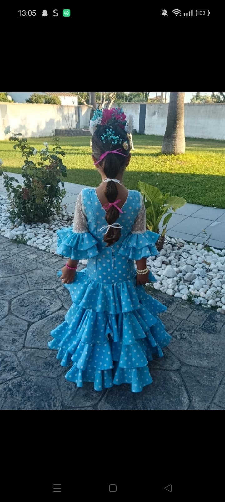 Traje de flamenca infantil - Foto 1
