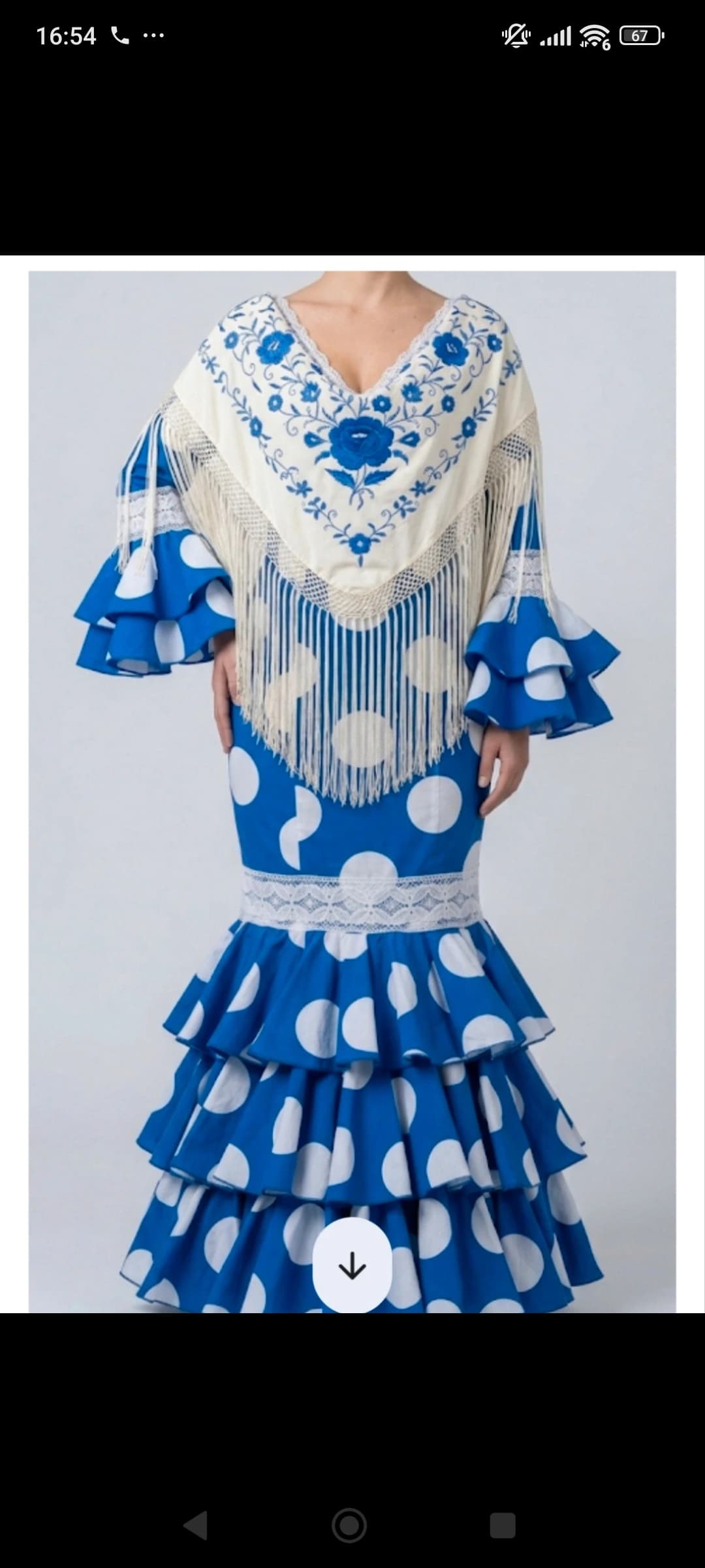 Bonito traje de flamenca - Foto 1