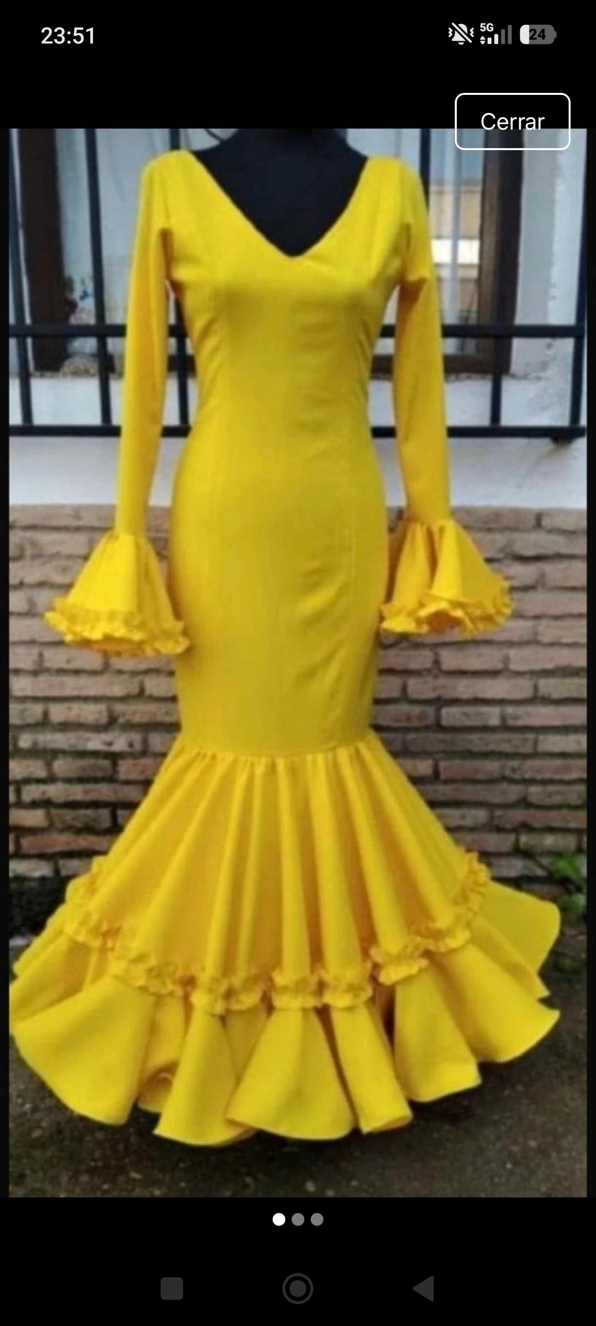 Traje de flamenca - Foto 1