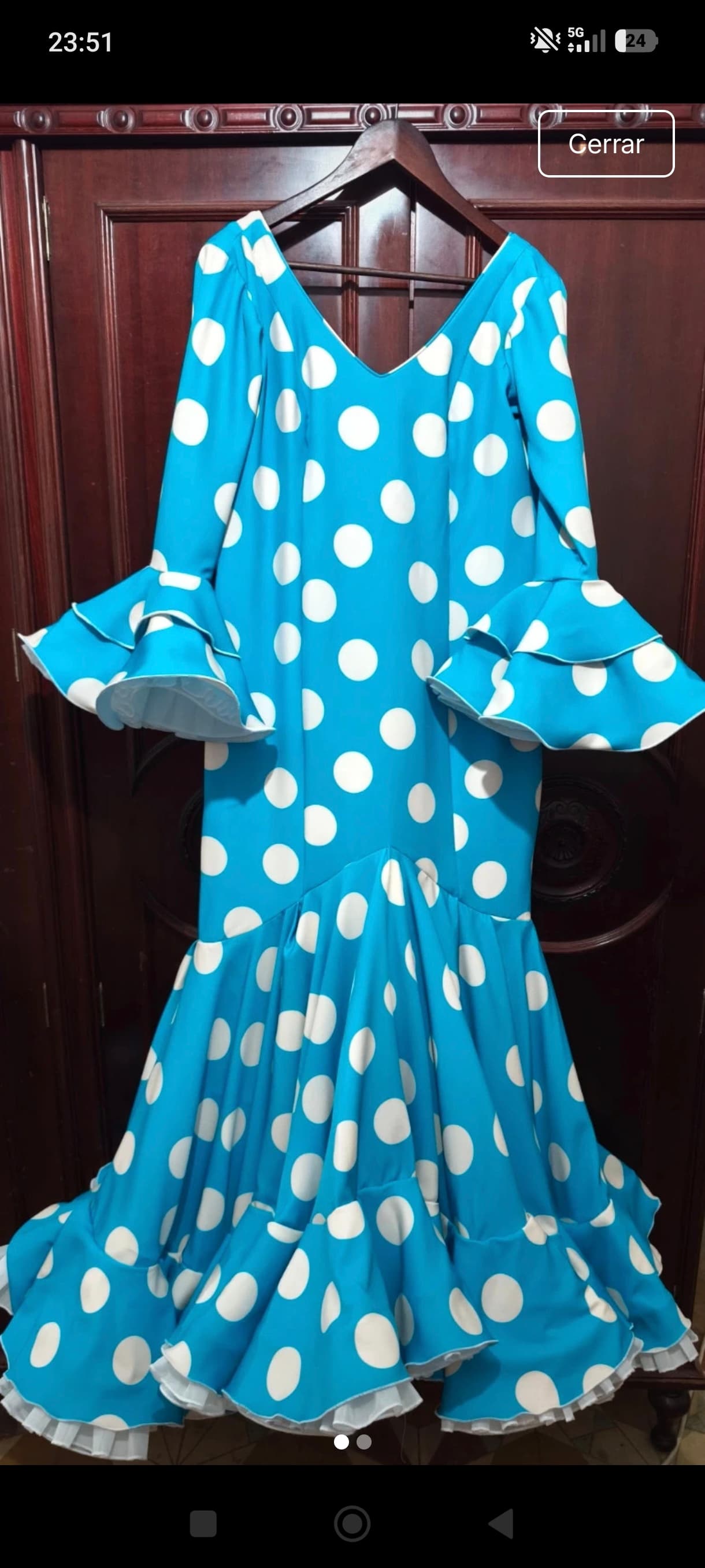 Traje de flamenca - Foto 1