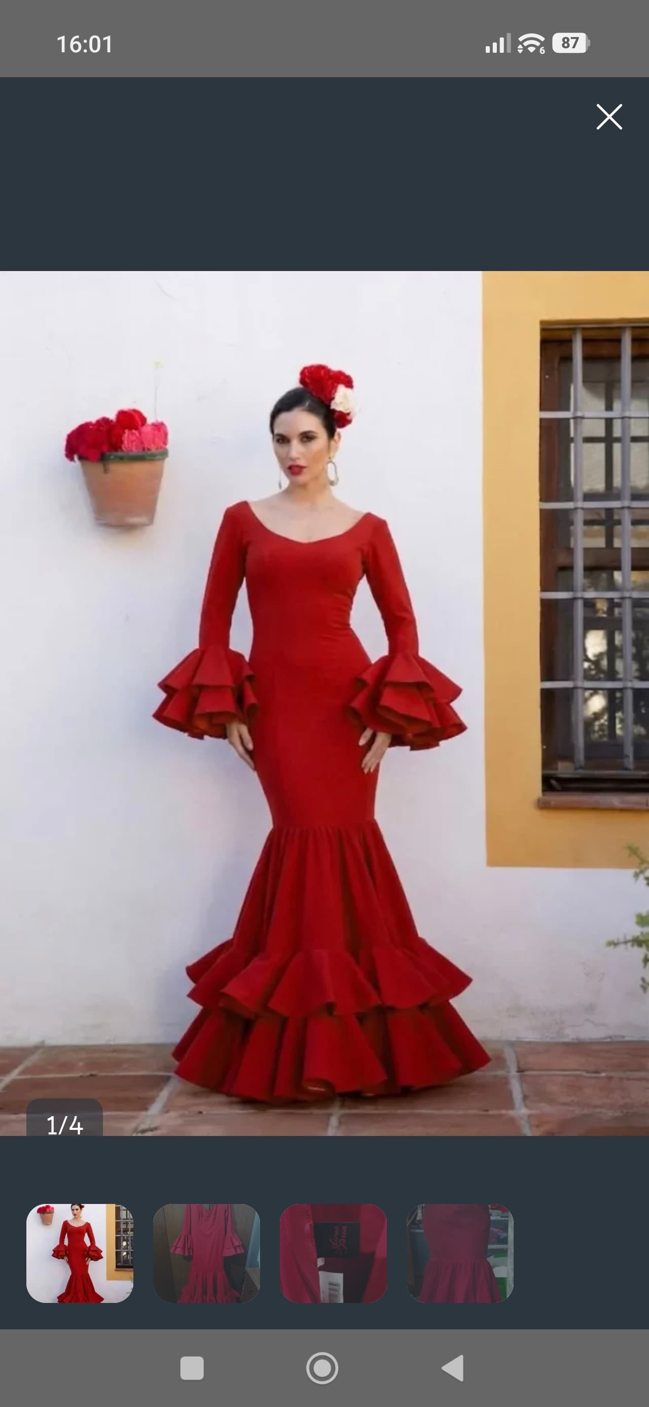 Traje de flamenca - Foto 1